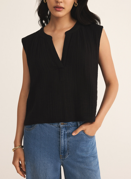 Z Supply Cliffside V-Neck Airy Top