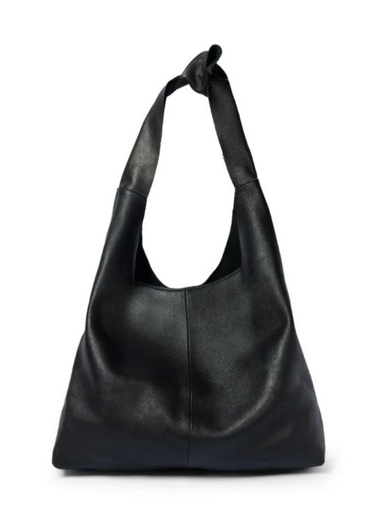 RISA Leather Knot Tote Bag