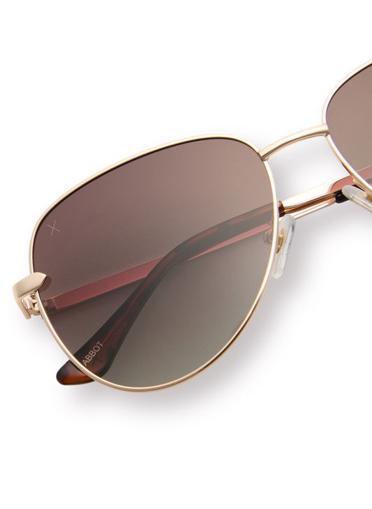 ABBOT GOLD + BROWN GRADIENT POLARIZED