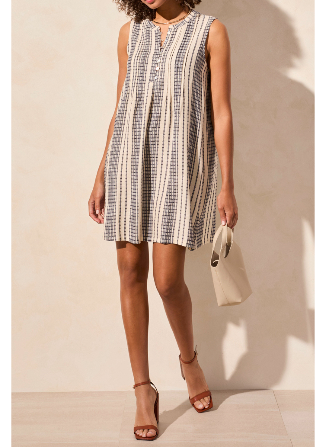 Nautical Sleeveless Dress