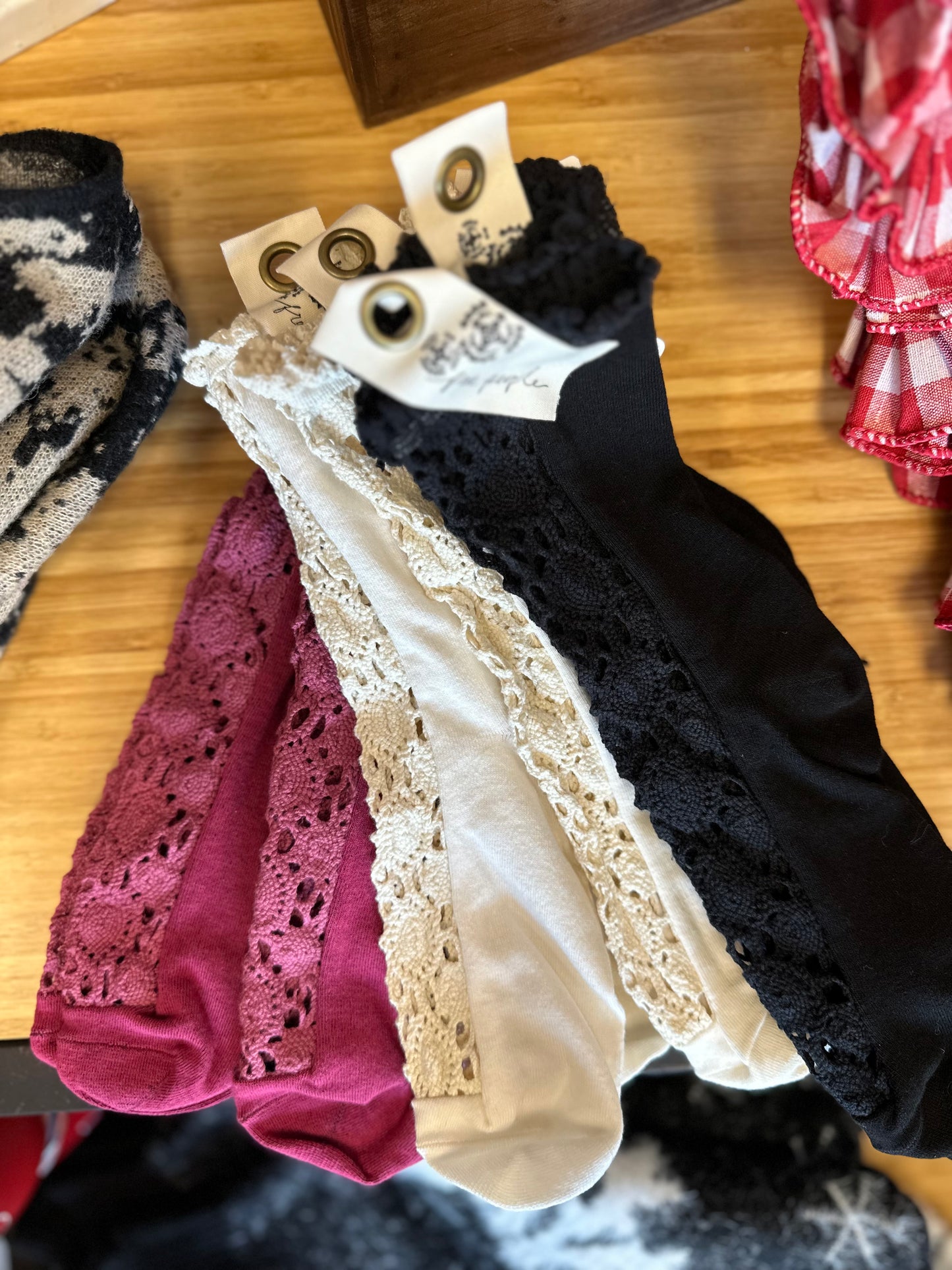 Image showing the Free People Rubies Crochet Socks.