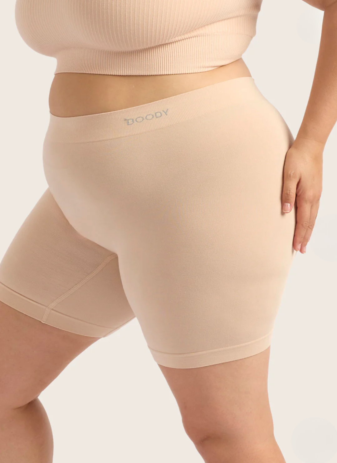 BOODY Bamboo Shaper Short 8" | Anti-Chafing, Smoothing