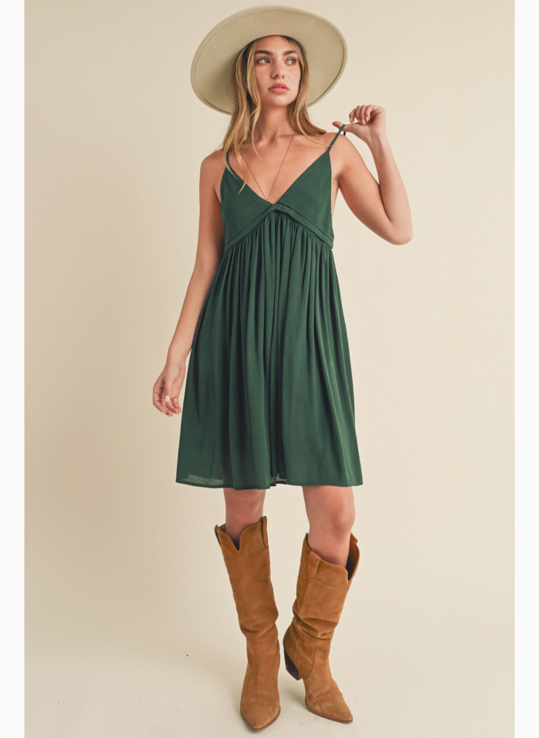 Darsi Spaghetti Strap Tank Dress