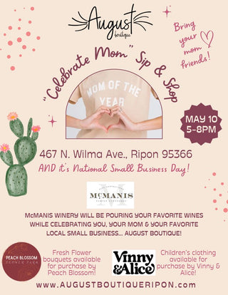 Mother's Day Sip & Shop