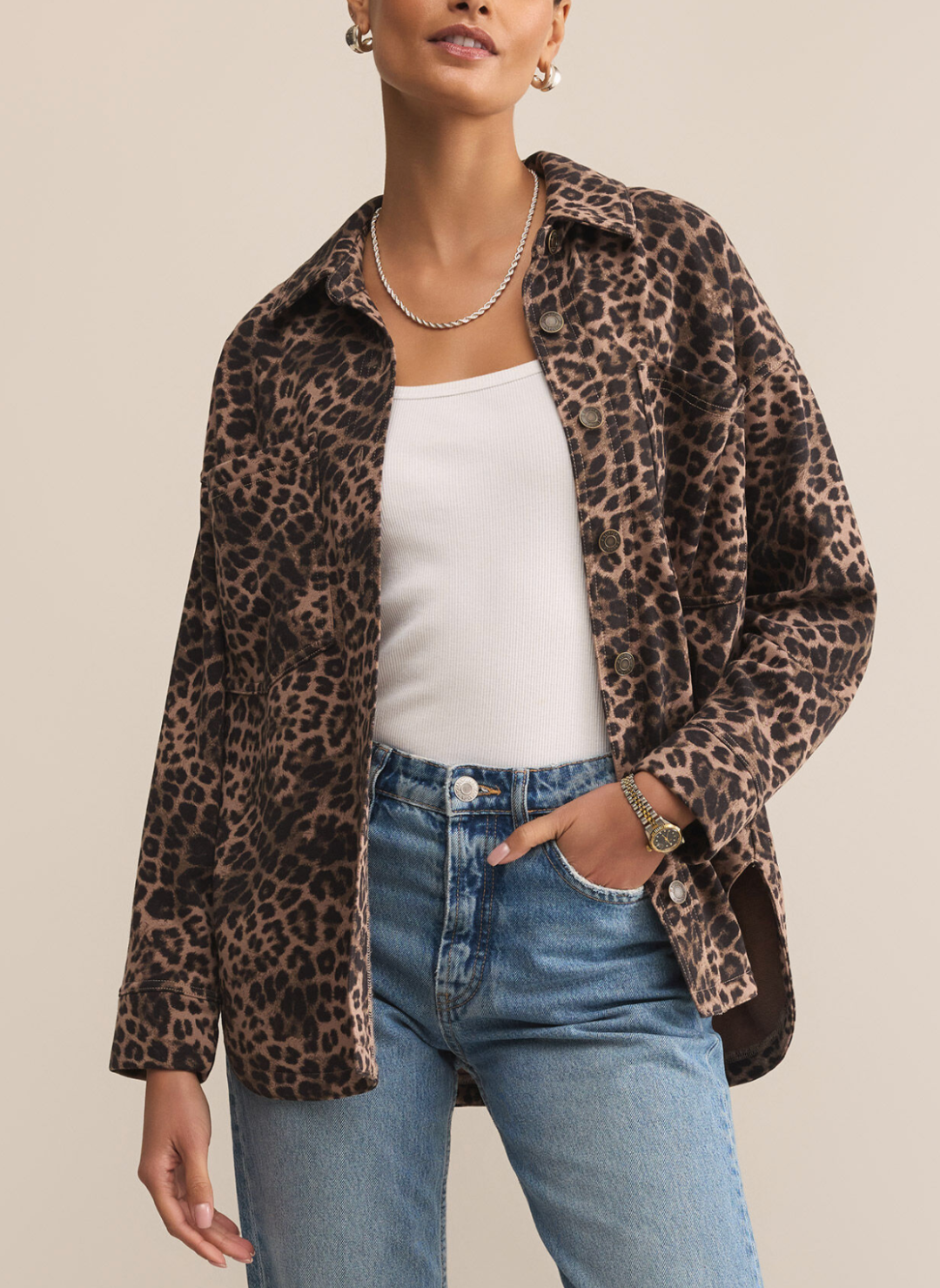 All Day Leopard Jacket