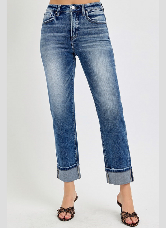 Fast Paced Tummy Control High Rise Crop Straight
