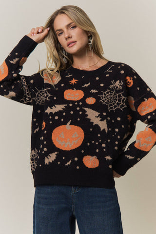 Festive Halloween Sweater