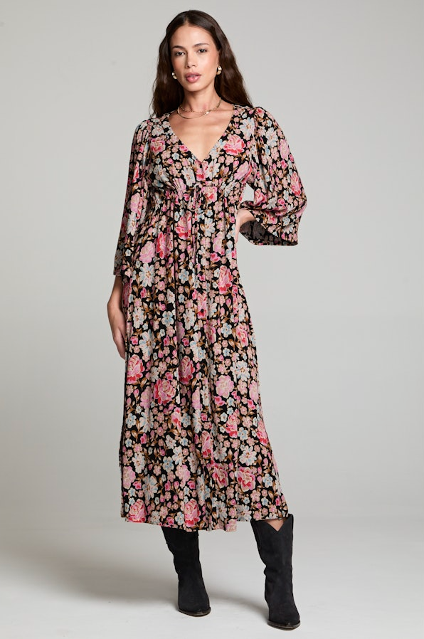 Azura Midi Floral Dress