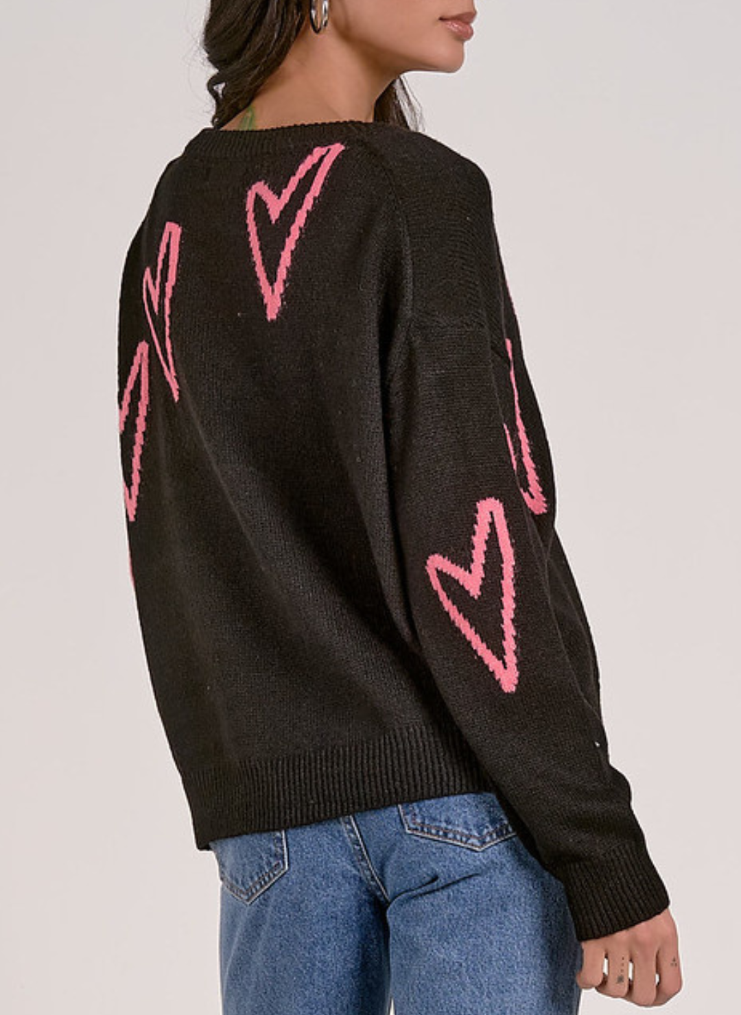 Love Me 2X Crew Neck Sweater