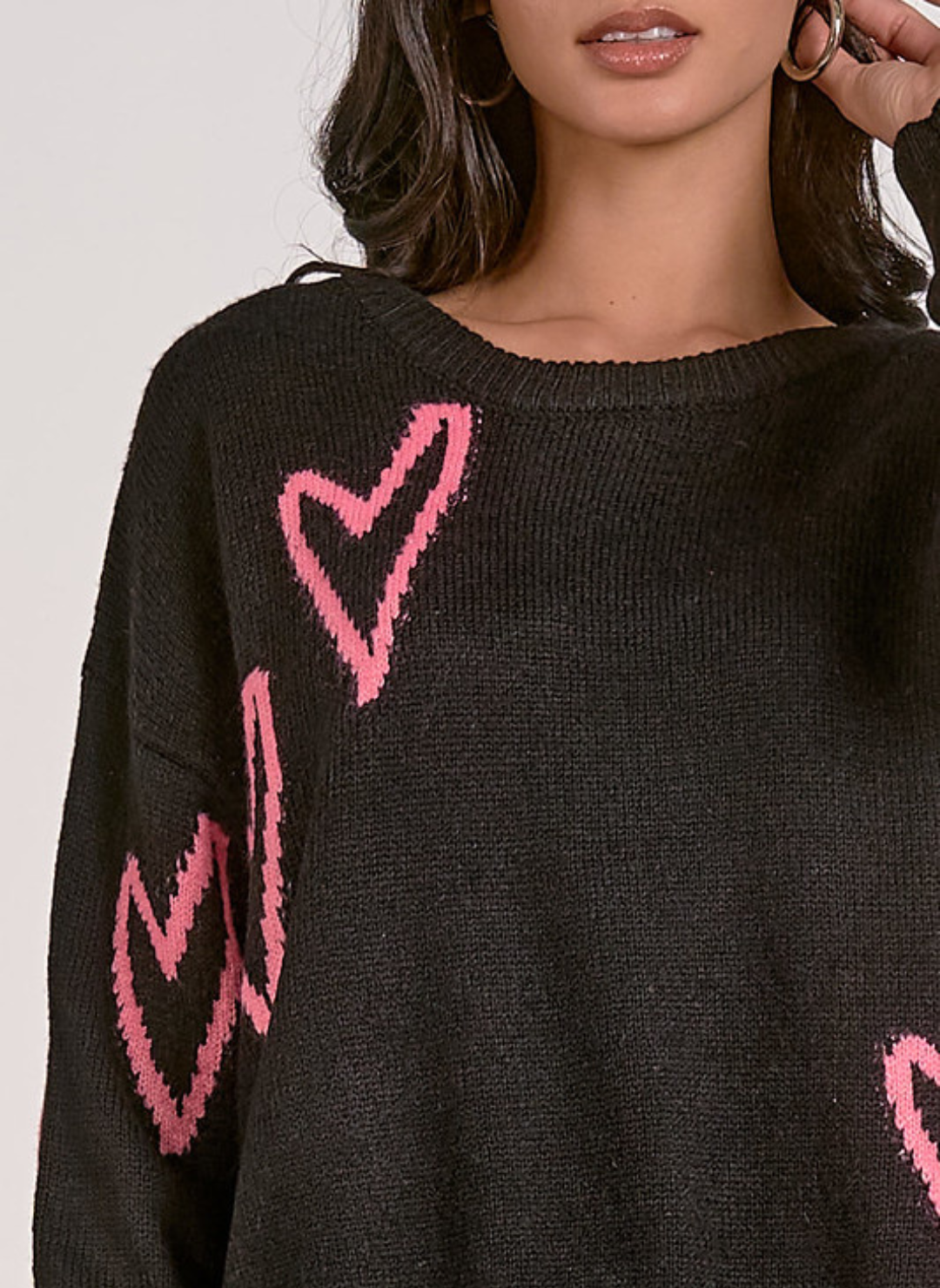 Love Me 2X Crew Neck Sweater