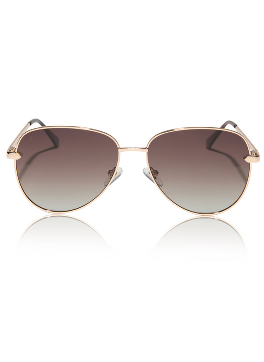 ABBOT GOLD + BROWN GRADIENT POLARIZED