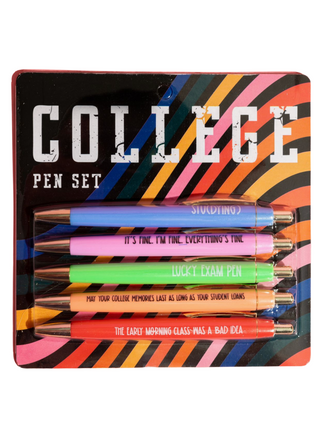 College Pen Set