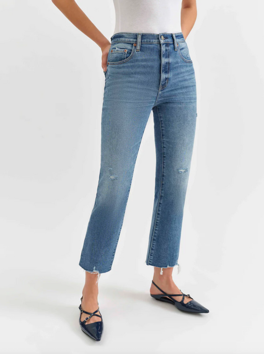 DAZE Shy Girl High Rise Crop Flare