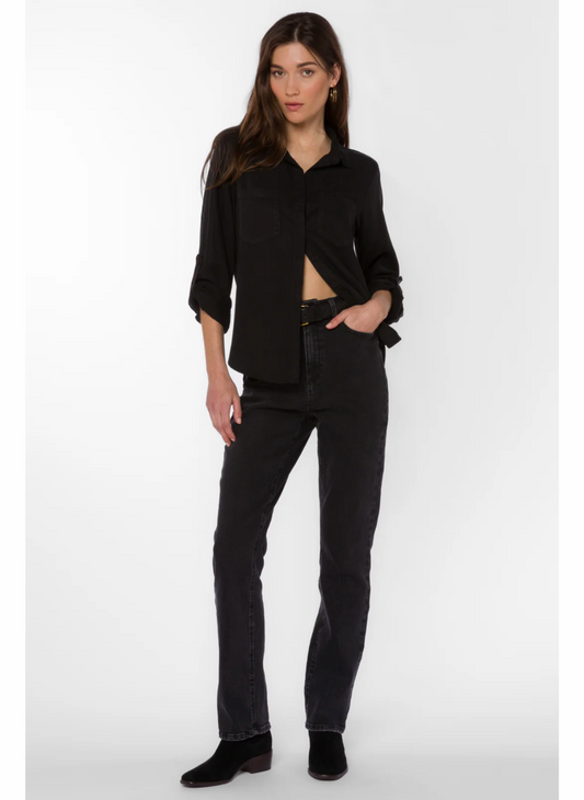 Lexi Tencel Button-Up Long Sleeve Shirt
