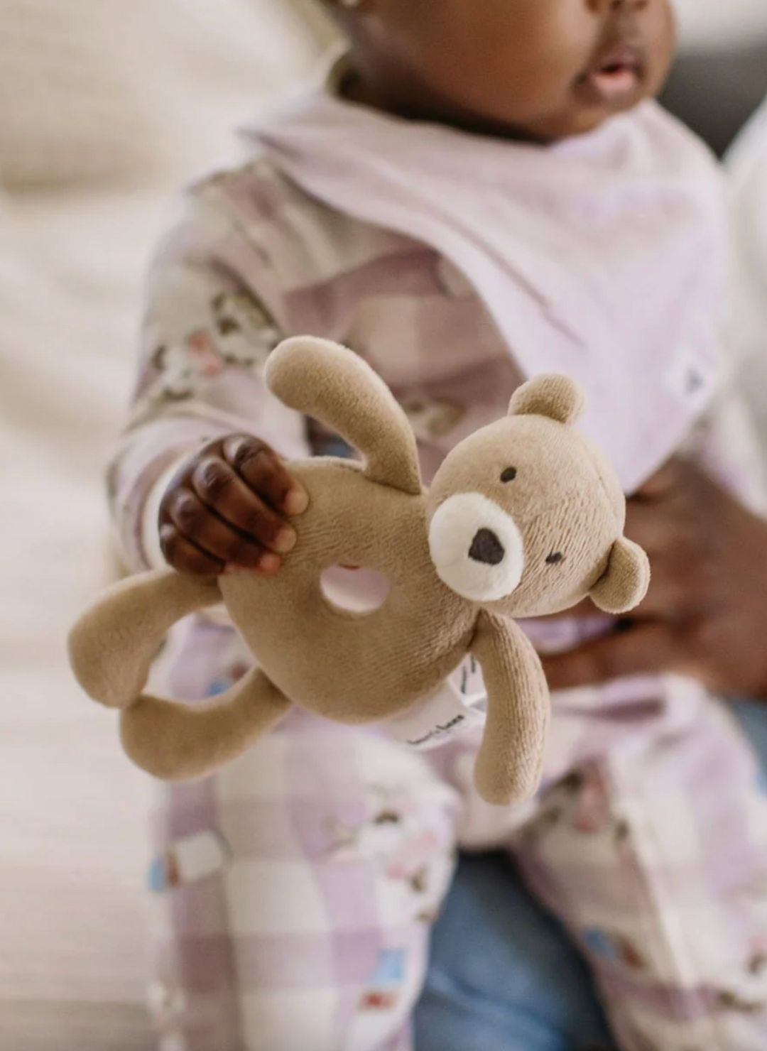 Burt's Bees Baby Rattle - Bear