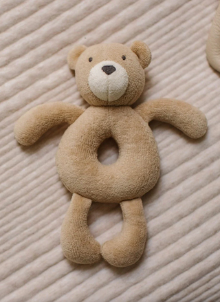 Burt's Bees Baby Rattle - Bear