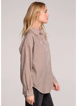 Saltwater Luxe Isadora Top styled with jeans for an effortless everyday look.