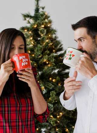 BAH Hum Bug Christmas Camper Mug