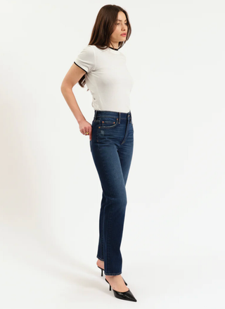 Daze Smarty Pants High Rise slim Straight