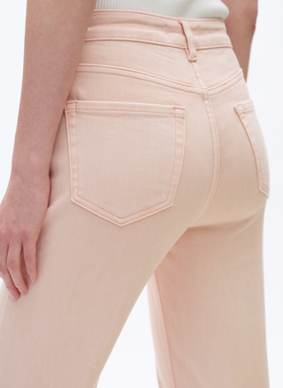 Bayeas Sunset High Rise Raw Hem Denim