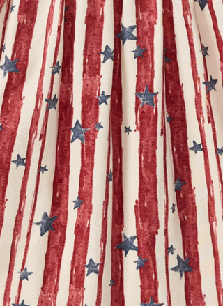 Burt's Bees Baby Stars & Stripes Organic Cotton Dress with Bloomers