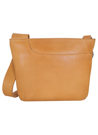 Latico Arden full grain leather crossbody bag minimalist artisan leather purse