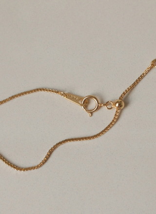 18K Gold Plated Sterling Silver Charm Necklace