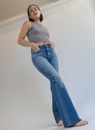 The Wanderer Flare 5 Pocket - Mabel Wash