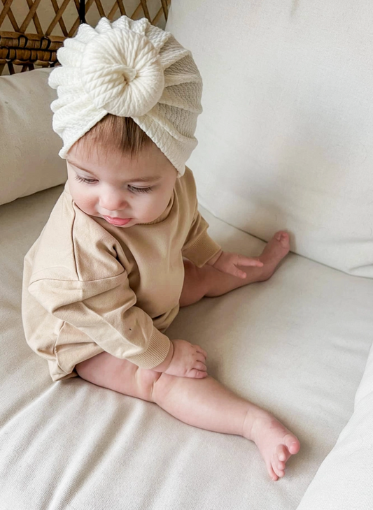 Organic Cotton Bubble Romper