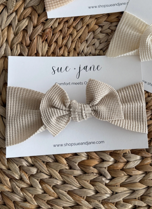 Organic Cotton Waffle Headband