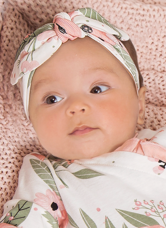 Baby Girl's Jardin Cotton Headband
