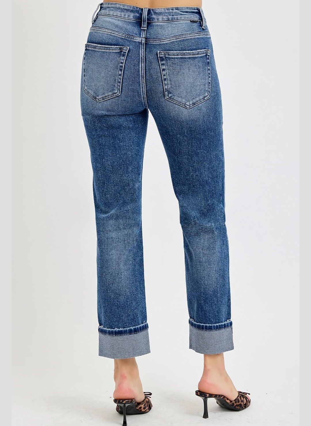 Fast Paced Tummy Control High Rise Crop Straight