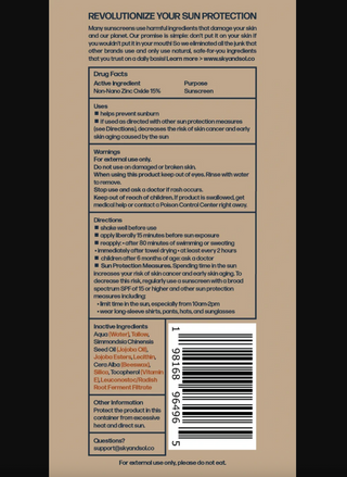Sky and Sol Face and Body Sunscreen SPF 30