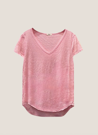 Dylan Softness Slub V-Neck Tee
