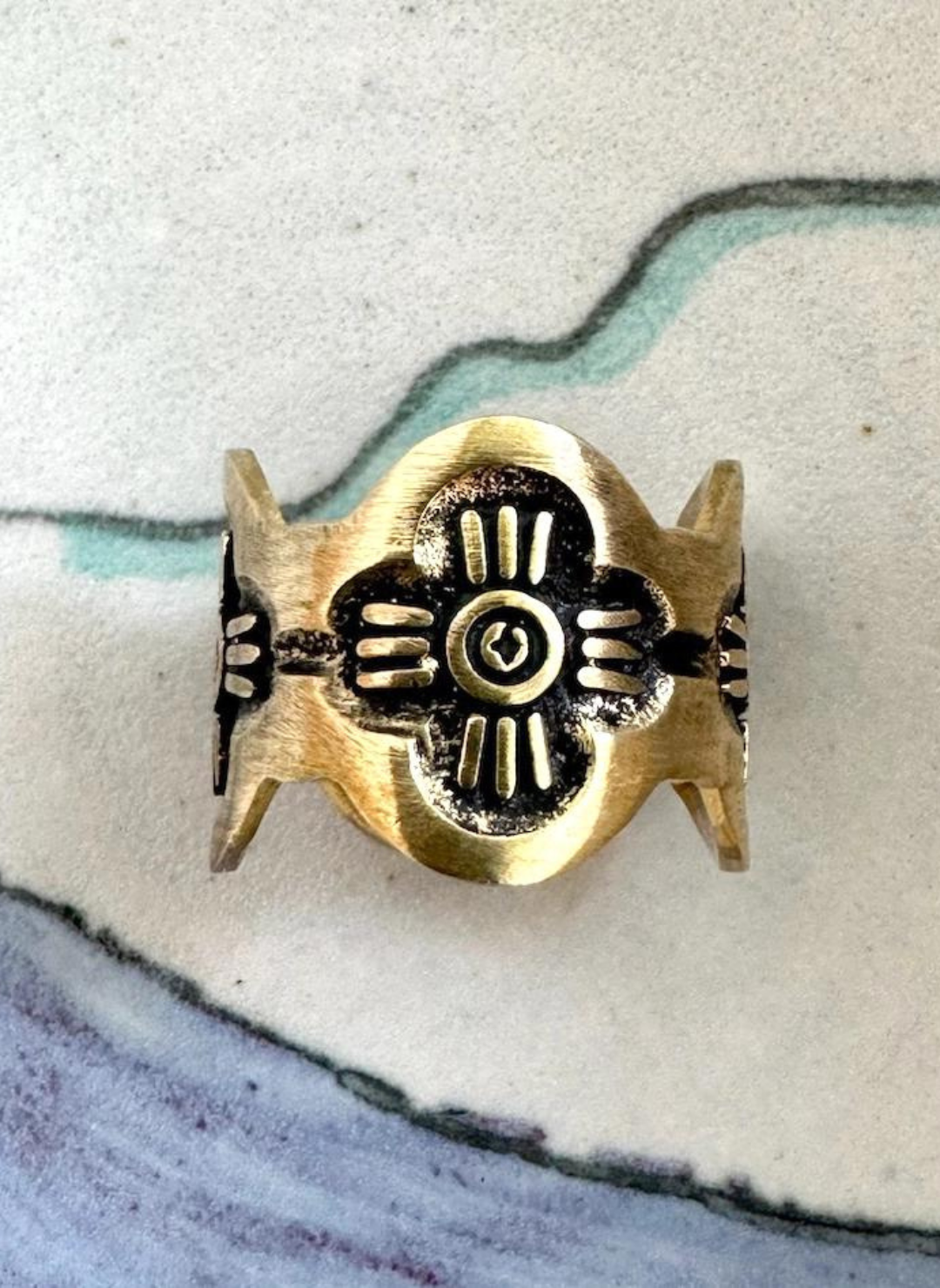 Tribal Bandana Ring