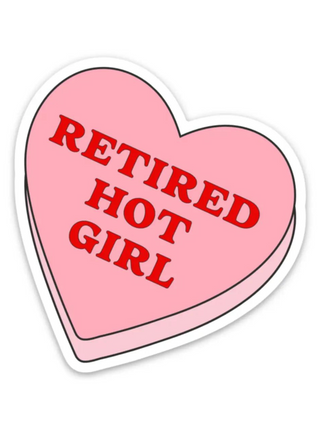 Retired Hot Girl Sticker
